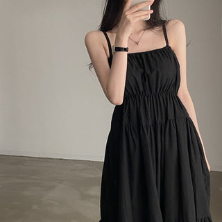 Square collar dress