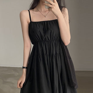 Square collar dress
