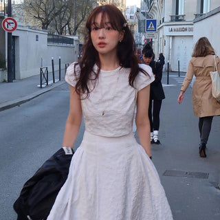3D texture skirt