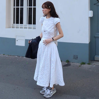 3D texture skirt