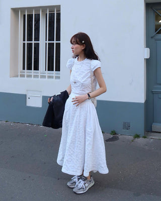 3D texture skirt