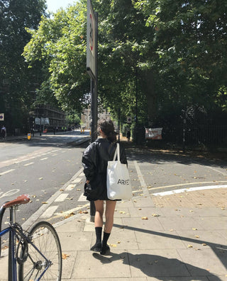 Cropped leather jacket
