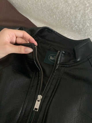Maillard leather coat