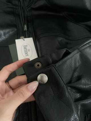 Maillard leather coat