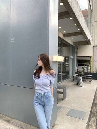 Knitted cardigan top