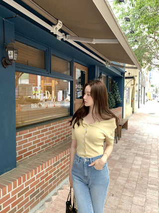 Knitted cardigan top