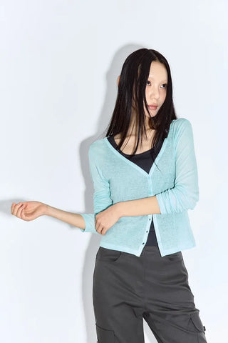 Burning V-neck Cardigan