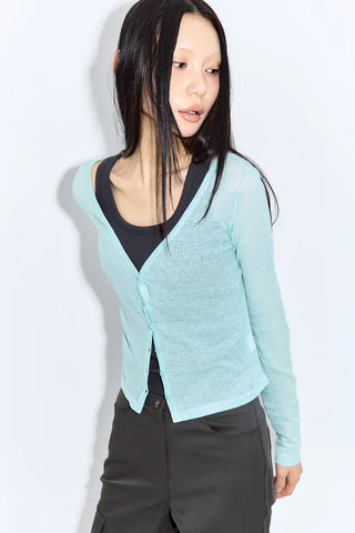 Burning V-neck Cardigan