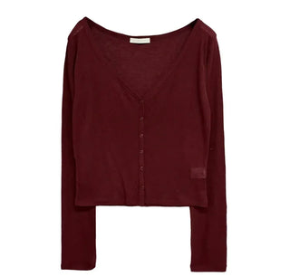 Burning V-neck Cardigan