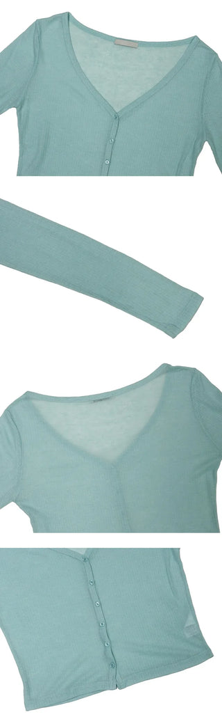 Burning V-neck Cardigan