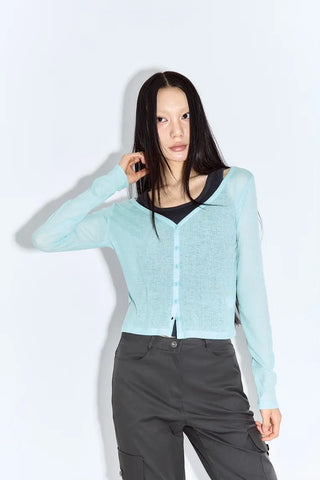 Burning V-neck Cardigan
