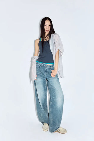 Unique Straight Sleeveless