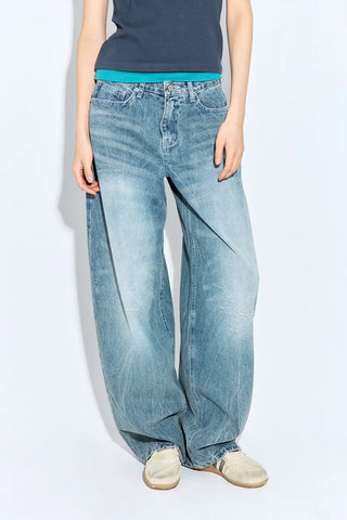 Lighto Washing Balloon Jeans