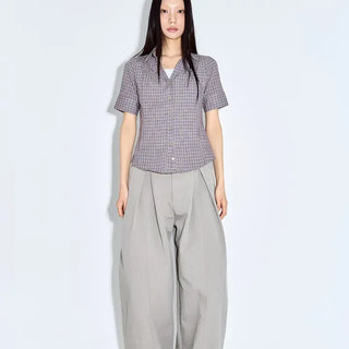 Tones Check Short Sleeve Shirt