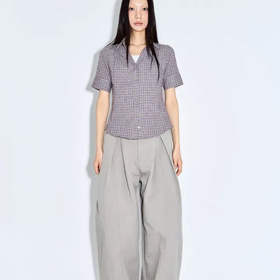 Tones Check Short Sleeve Shirt
