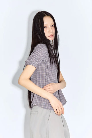 Tones Check Short Sleeve Shirt