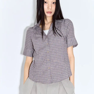 Tones Check Short Sleeve Shirt