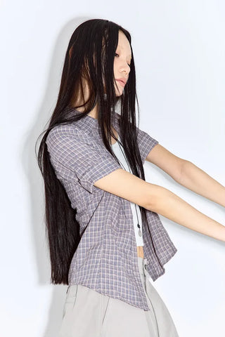 Tones Check Short Sleeve Shirt
