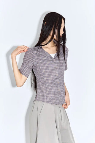 Tones Check Short Sleeve Shirt