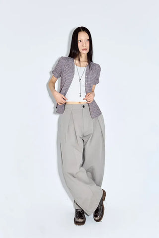 Tones Check Short Sleeve Shirt