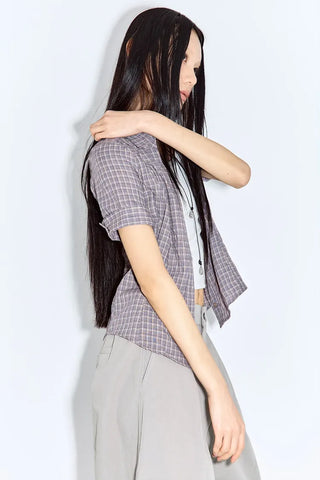 Tones Check Short Sleeve Shirt