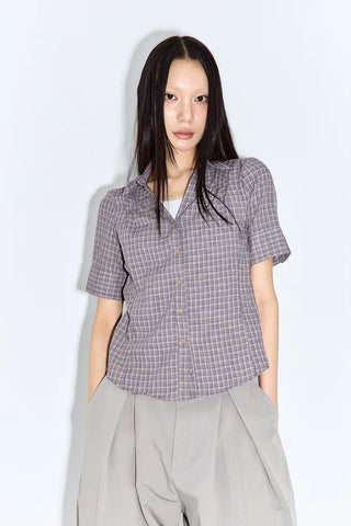 Tones Check Short Sleeve Shirt