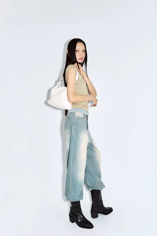 Weaving Mesh Belt Bag