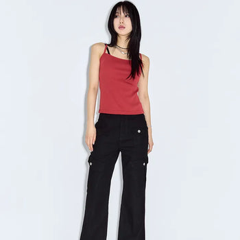 Wit Cargo Flare Pants