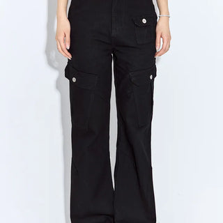 Wit Cargo Flare Pants