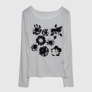 Purin Flower Long Sleeve