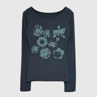 Purin Flower Long Sleeve