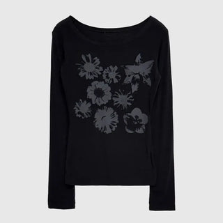 Purin Flower Long Sleeve