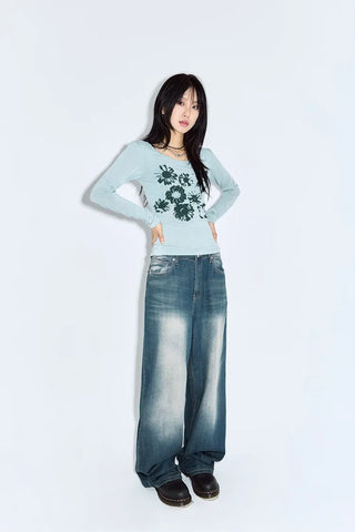 Purin Flower Long Sleeve