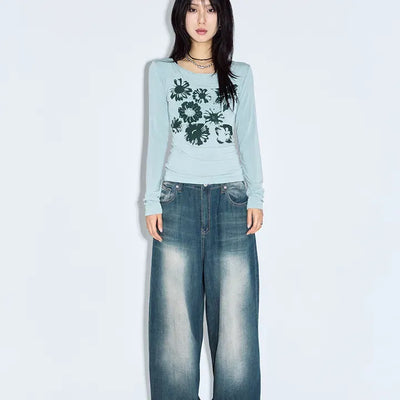 Chey Hoodle Summer Wide Jeans