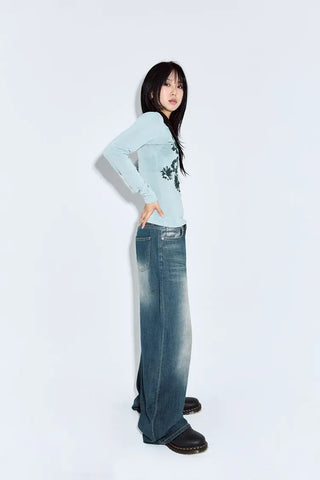 Chey Hoodle Summer Wide Jeans