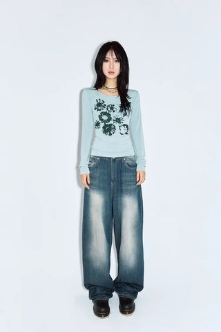 Chey Hoodle Summer Wide Jeans