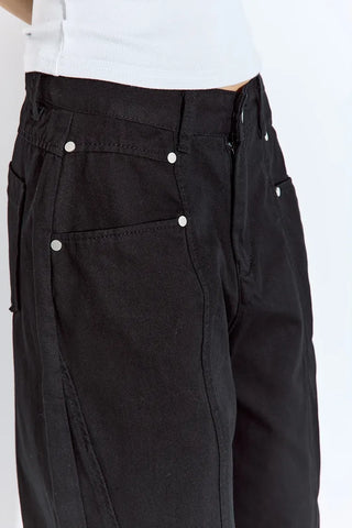 Flute Cut Cotton Pants