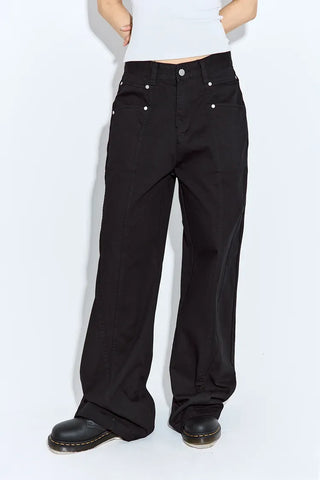Flute Cut Cotton Pants