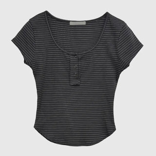 Enzo Cap Sleeve Short Sleeve Tee