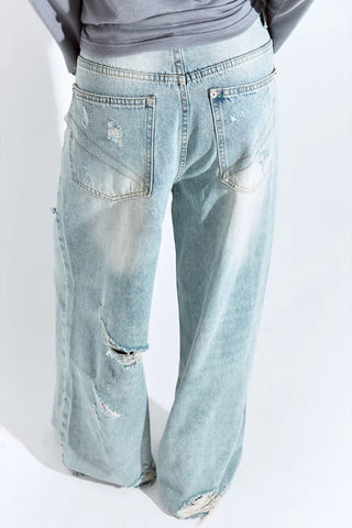 Stay Damage Wide Jean