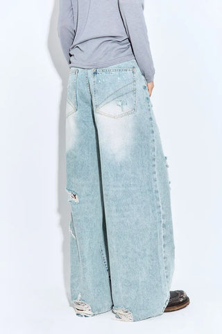 Stay Damage Wide Jean