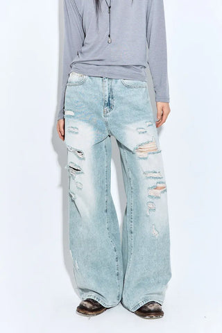 Stay Damage Wide Jean