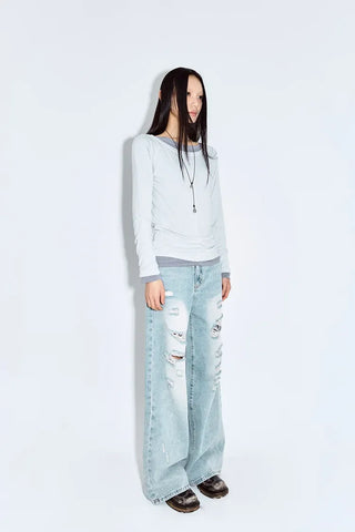 Stay Damage Wide Jean