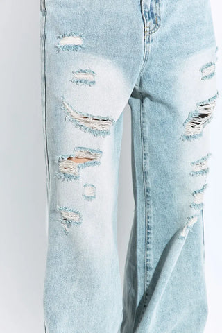 Stay Damage Wide Jean