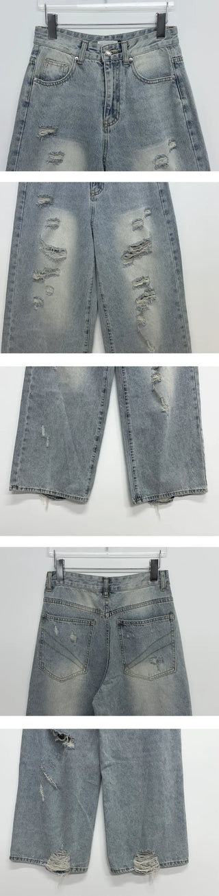 Stay Damage Wide Jean