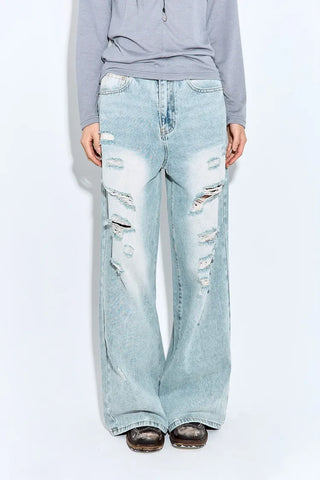 Stay Damage Wide Jean