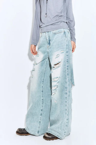 Stay Damage Wide Jean