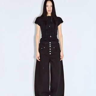Kaz Cut-out Short Sleeve Tee