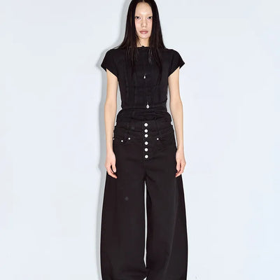 Kaz Cut-out Short Sleeve Tee