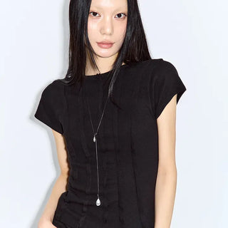 Kaz Cut-out Short Sleeve Tee